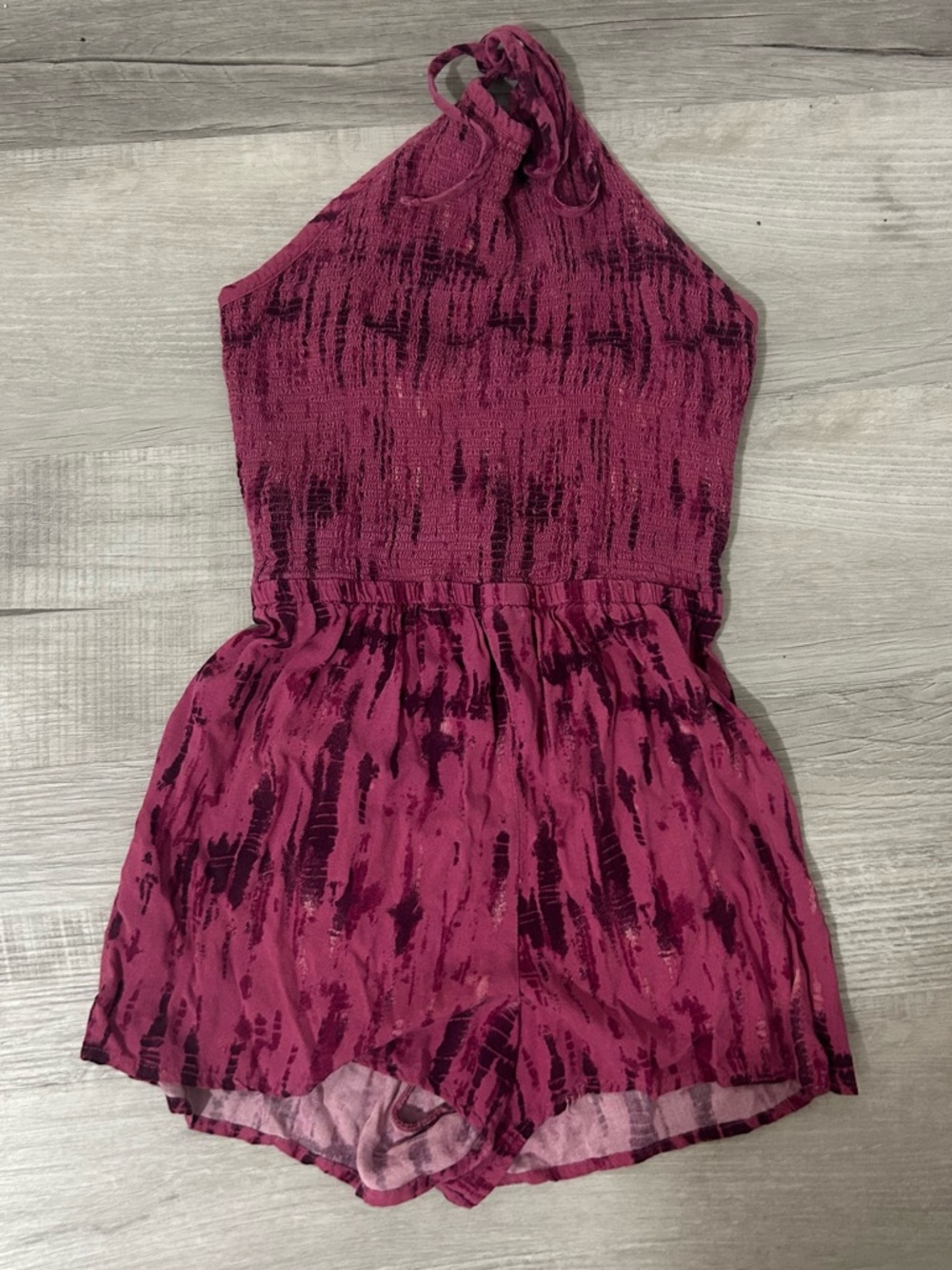 mudd halter romper
